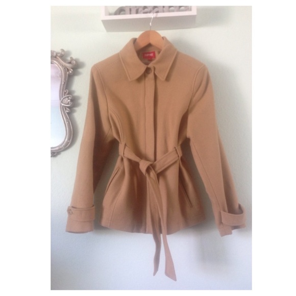 Camel Wool Coat