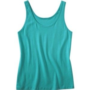Teal tank top