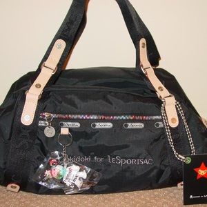 tokidoki x Lesportsac gioco notte black bag