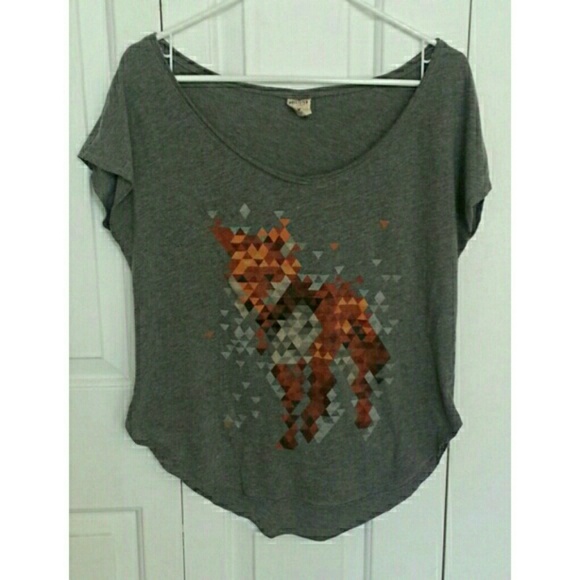 Hollister Geometric Fox Shirt