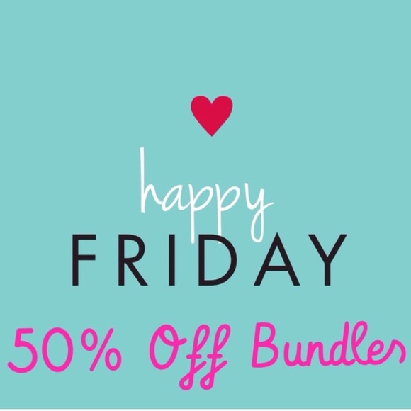 Half off bundles!!