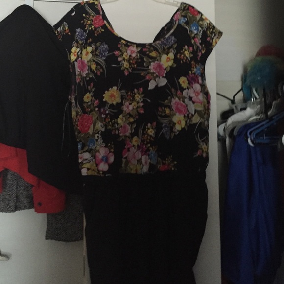 Floral jumpsuit