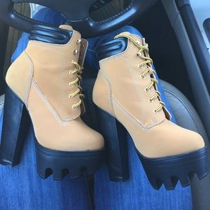 Timberland inspired Booties😍