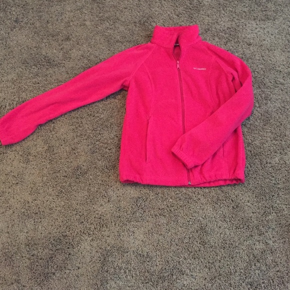 Columbia Jackets & Blazers - Pink Columbia fleece jacket