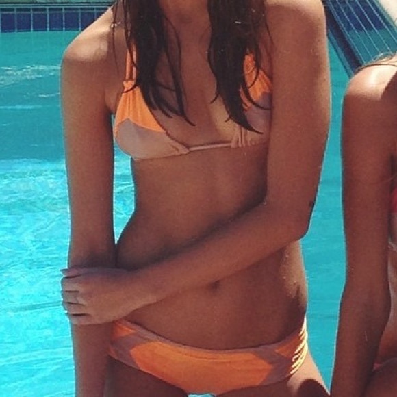 Acacia swimwear uns top in sunset
