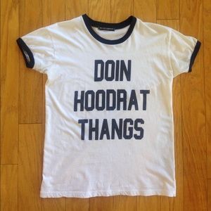 Doin Hoodrat Thangs cotton tee