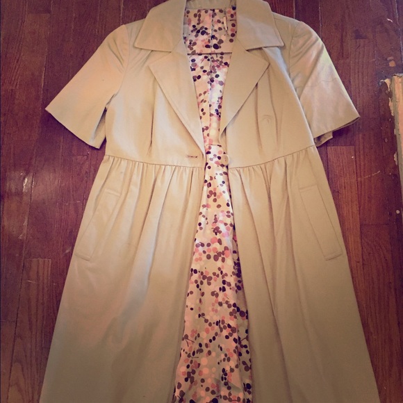 Tan lined jacket
