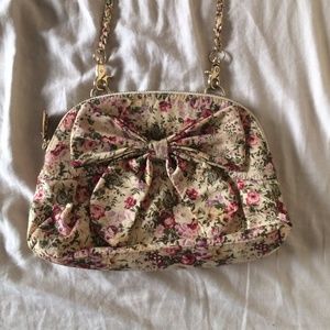 Aldo Floral Bow Crossbody