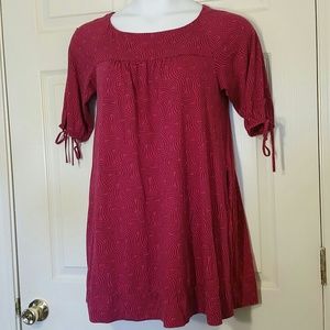 Juicy Couture Magenta Baby doll Dress