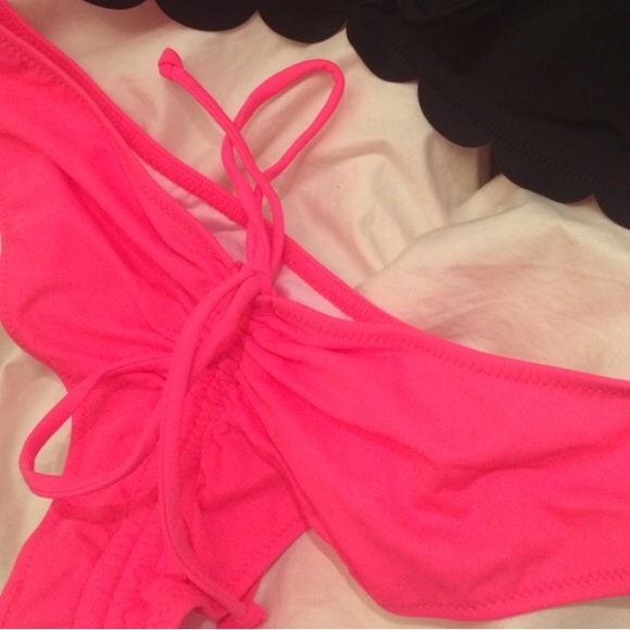 Pink swim bottoms