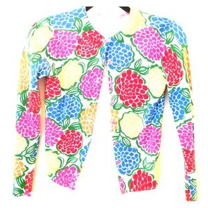 Lilly Pulitzer Floral Cardigan