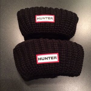Black Hunter Sweater Boot Sock Large L Kids