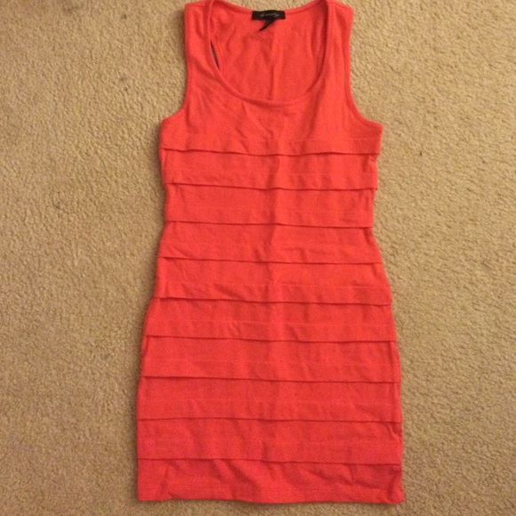 Forever 21 coral dress