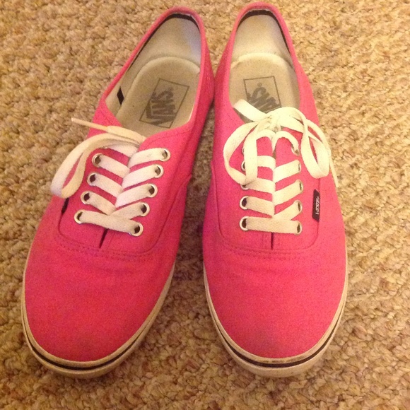 Hot pink vans