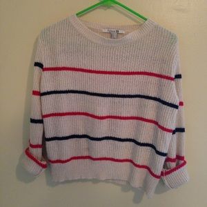 FOREVER 21 red/white/blue stripped sweater 💟