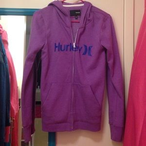 NWOT purple Hurley jacket