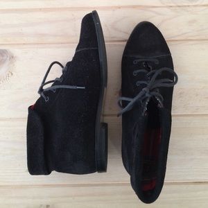 Vintage Leather Suede Booties!