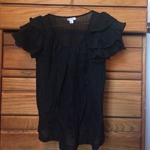 Flutter Sleeve Blouse