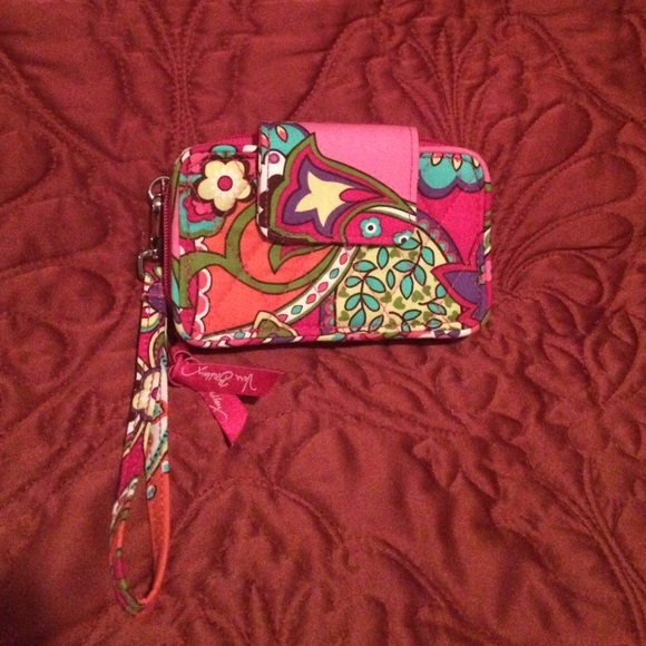 Vera Bradley Smartphone Wristlet 2.0 Pink Swirla