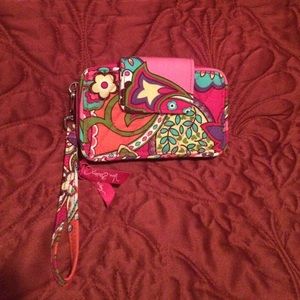 Vera Bradley Smartphone Wristlet 2.0 Pink Swirla