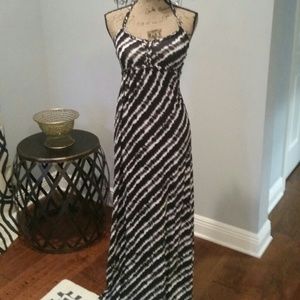 Last chance!  Brown and white maxi.