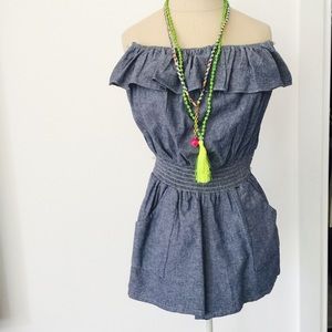 Chambray size small shots  jumper!