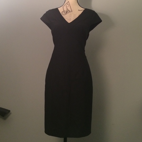 Black Merino Wool Dress - NWT