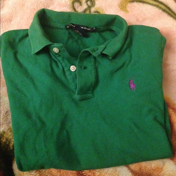 Green Polo shirt