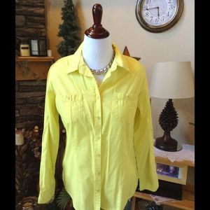 Neon Yellow Blouse