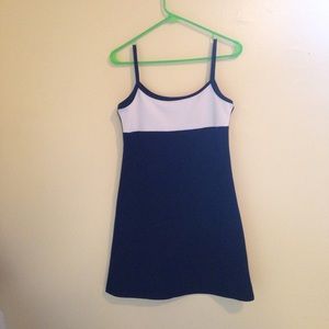 black n white tank dress 🐢