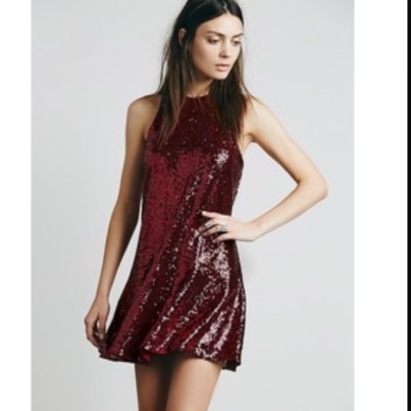 Free People Let it Shine Mini Dress