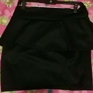 Peplum skirts** must go*""