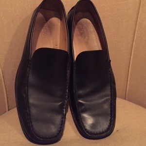 Tod's men's black loafers.