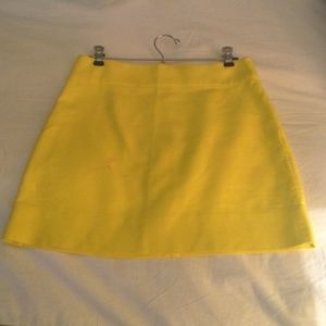 J.crew Yellow skirt 00