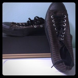 🚫SOLD🚫 Pinstripe Converse Shoes
