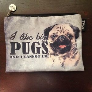 Pug makeup bag