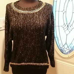 Sweater Black,  Gold, Grey