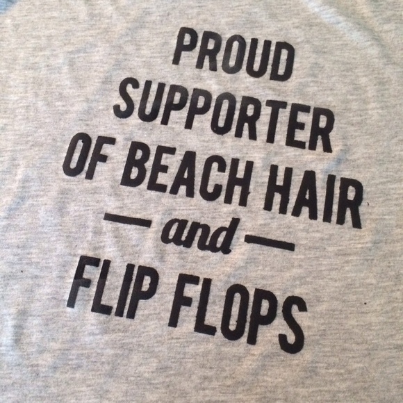 Proud Supporter of Beach Hair & flip flops tank - Picture 3 of 3