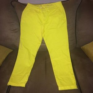 Yellow Khaki Pants