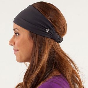 Lululemon Black Bangbuster headband