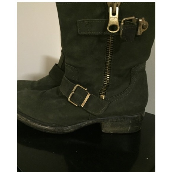 Green booties