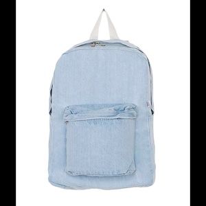 NEW American Apparel Denim School Bag
