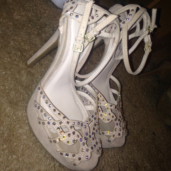 Sequin Heels