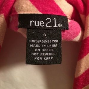 Red and white chevron shirt