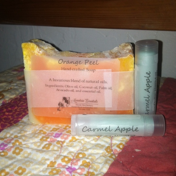 One soap and two lip balms