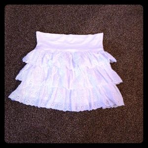 Express ruffle skirt