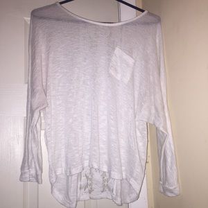 Slouchy oversized knit sweater