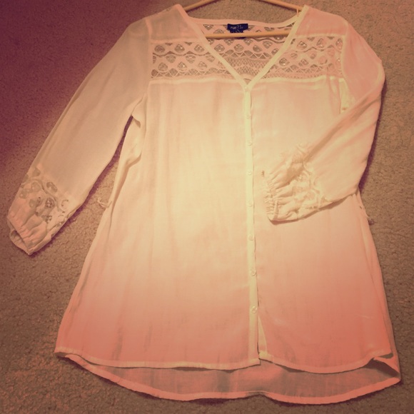 White Lace Top!