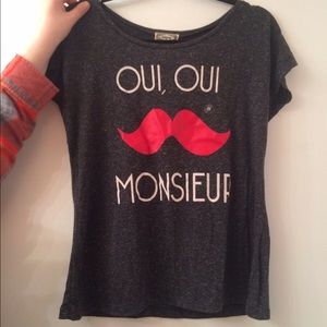 Pacsun French tshirt