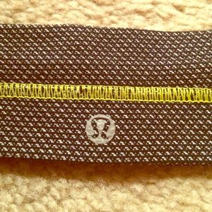 Lululemon headband.